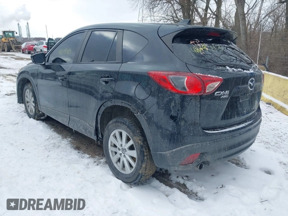 2014 Mazda CX-5 Touring with VIN JM3KE4CY8E0416590, listed as a IAAI auction lot 41619713 with 225,156 mi miles. Bid and sale history available at carsss.com. Image 3.