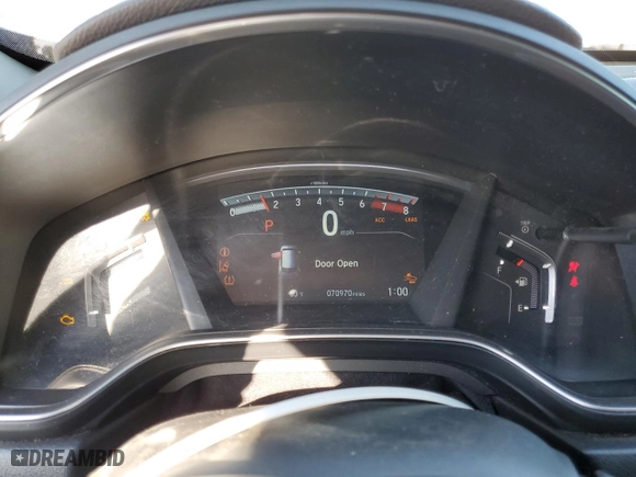 2019 Honda CR-V EX-L with VIN JHLRW2H84KX011642, listed as a Copart auction lot 52416105 with 70,970 mi miles and Salvage Title. Bid and sale history available at carsss.com. Image 9.
