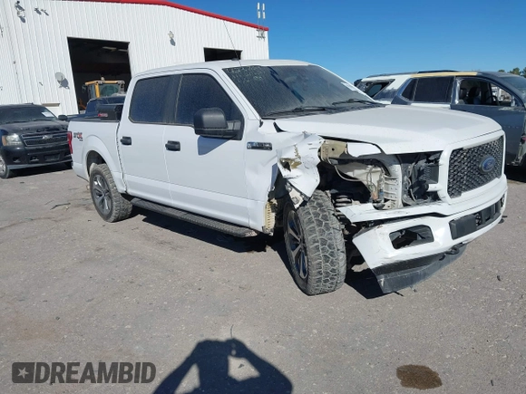 2019 Ford F-150 XL with VIN 1FTEW1EP9KKD25205, listed as a IAAI auction lot 41158627 with 179,259 mi miles and . Bid and sale history available at DreamBid. Image 1.