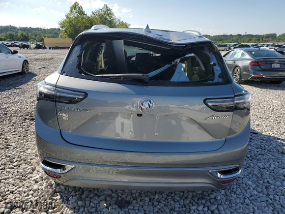 2023 Buick Envision Avenir with VIN LRBFZSR46PD213263, listed as a Copart auction lot 63055834 with 1,094 mi miles and Salvage Title. Bid and sale history available at carsss.com. Image 6.