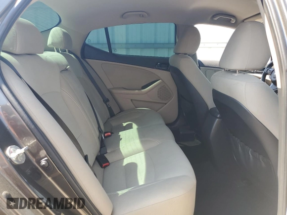 2014 Kia Optima LX with VIN 5XXGM4A73EG287880, listed as a Copart auction lot 61608025 with 130,624 mi miles and Salvage title. Bid and sale history available at DreamBid. Image 10.