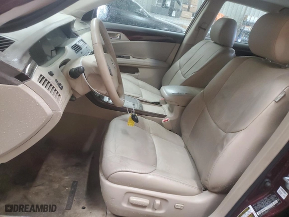 2008 Toyota Avalon XL with VIN 4T1BK36B68U290340, listed as a Copart auction lot 51985385 with 86,468 mi miles and Salvage Title. Bid and sale history available at carsss.com. Image 7.