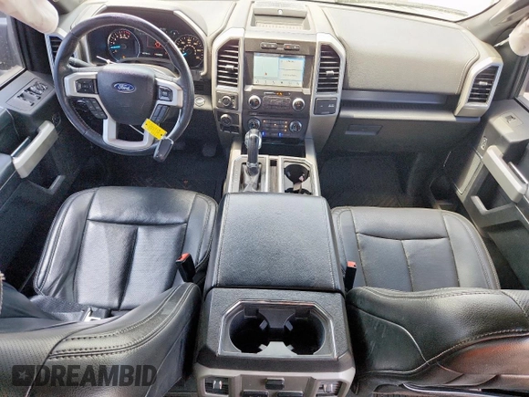 2018 Ford F-150 XL with VIN 1FTEW1E58JKD66986, listed as a Copart auction lot 59444175 with 142,775 mi miles and Salvage title. Bid and sale history available at DreamBid. Image 8.