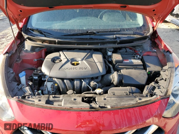 2013 Hyundai Elantra GT with VIN KMHD35LE1DU107615, listed as a Copart auction lot 75410724 with 24,150 mi miles and Salvage Title. Bid and sale history available at carsss.com. Image 11.