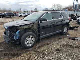 2016 GMC Terrain SLE with VIN 2GKALMEK6G6245324, listed as a Copart auction lot 52579815 with 63,156 mi miles and Salvage Title. Bid and sale history available at carsss.com. Image 1.