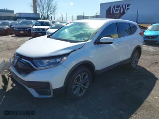 2020 Honda CR-V EX with VIN 2HKRW2H50LH656479, listed as a IAAI auction lot 41751553 with 61,189 mi miles. Bid and sale history available at carsss.com. Image 17.