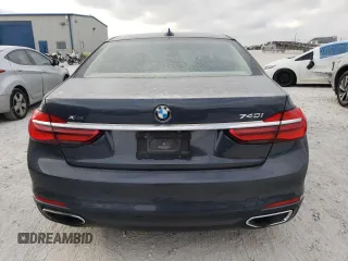 2017 BMW 7 Series 740i xDrive with VIN WBA7E4C5XHGU99064, listed as a Copart auction lot 70792133 with 122,264 mi miles. Bid and sale history available at carsss.com. Image 6.