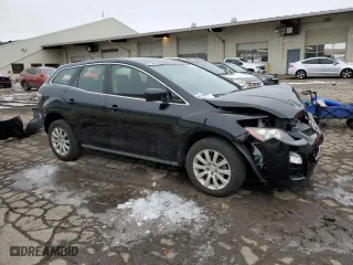 2012 Mazda CX-7 i SV with VIN JM3ER2A55C0410483, listed as a Copart auction lot 86247284 with 108,709 mi miles and Salvage Title. Bid and sale history available at carsss.com. Image 4.