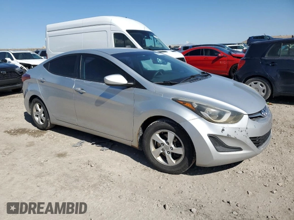 2014 Hyundai Elantra SE with VIN 5NPDH4AE1EH514946, listed as a Copart auction lot 54873735 with 248,874 mi miles and Clean Title. Bid and sale history available at DreamBid. Image 4.