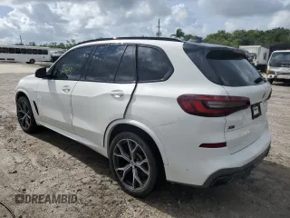 2020 BMW X5 M50i with VIN 5UXJU4C07L9C31149, listed as a Copart auction lot 59241674 with 39,809 mi miles and Non Repairable. Bid and sale history available at carsss.com. Image 2.