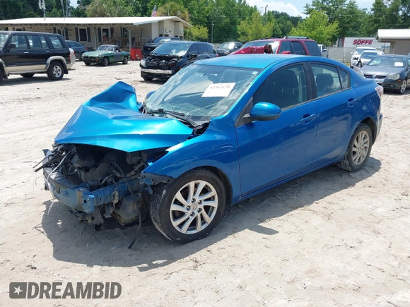 2012 Mazda 3 i Touring z VIN JM1BL1V87C1522952, wystawiony jako IAAI lot #42265128 z przebiegiem 138 182 mil mil oraz . Historia ofert i sprzedaży dostępna na DreamBid. Obrazek 17.