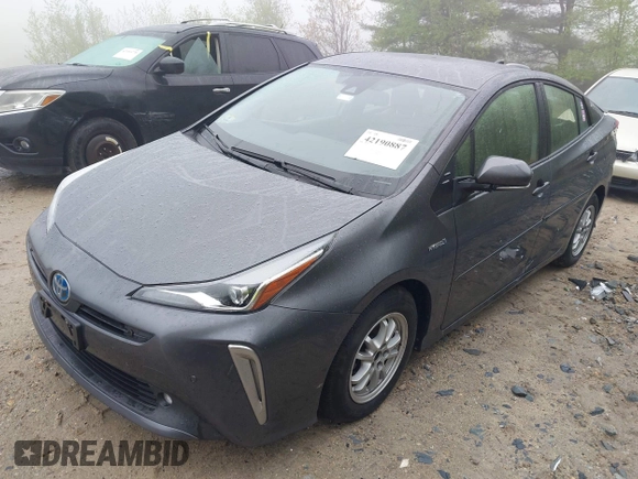 2021 Toyota Prius LE z VIN JTDL9MFU5M3023704, wystawiony jako IAAI lot #42190887 z przebiegiem 45 711 mil mil oraz . Historia ofert i sprzedaży dostępna na DreamBid. Obrazek 18.