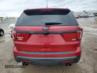 2019 Ford Explorer Sport with VIN 1FM5K8GT7KGB38901, listed as a Copart auction lot 57345485 with 77,906 mi miles and Salvage title. Bid and sale history available at DreamBid. Image 6.