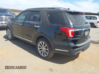 2018 Ford Explorer Limited z VIN 1FM5K7F84JGA70191, wystawiony jako IAAI lot #42665507 z przebiegiem 121 586 mil mil oraz . Historia ofert i sprzedaży dostępna na DreamBid. Obrazek 3.
