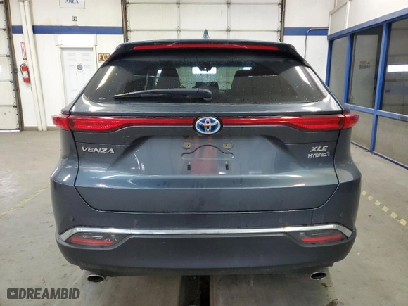 2022 Toyota Venza LE with VIN JTEAAAAH3NJ102952, listed as a Copart auction lot 48388325 with 25,930 mi miles and Salvage Title. Bid and sale history available at carsss.com. Image 6.