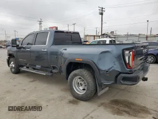 2020 GMC Sierra 3500HD Denali z VIN 1GT49WEY0LF264197, wystawiony jako Copart lot #58761565 z przebiegiem 119 297 mil mil oraz Tytuł czysty. Historia ofert i sprzedaży dostępna na DreamBid. Obrazek 2.