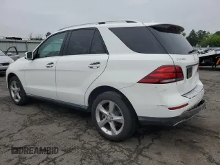 2016 Mercedes-Benz GLE 350 with VIN 4JGDA5HB0GA635107, listed as a Copart auction lot 60885755 with 143,680 mi miles and Salvage title. Bid and sale history available at DreamBid. Image 2.