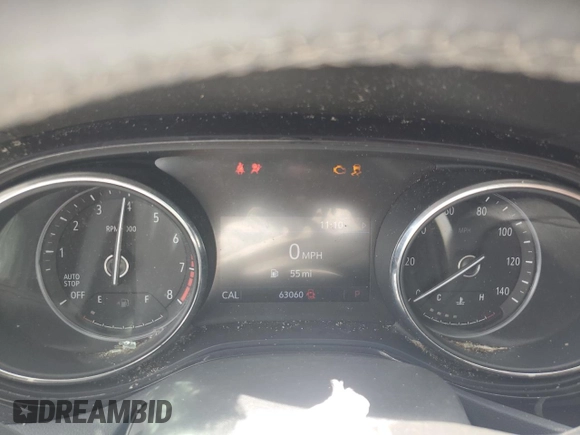 2021 Buick Encore GX Preferred with VIN KL4MMBS27MB098769, listed as a Copart auction lot 61025825 with 63,060 mi miles and Salvage title. Bid and sale history available at DreamBid. Image 9.