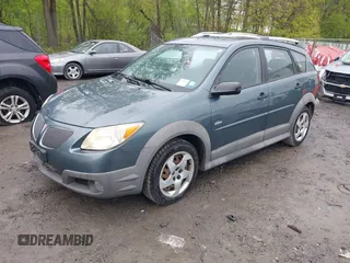 2008 Pontiac Vibe with VIN 5Y2SL67858Z405003, listed as a IAAI auction lot 42225879 with 174,134 mi miles and . Bid and sale history available at DreamBid. Image 2.