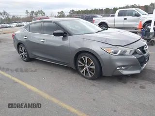 2018 Nissan Maxima SV with VIN 1N4AA6APXJC400203, listed as a IAAI auction lot 41617771 with 107,366 mi miles and . Bid and sale history available at DreamBid. Image 1.