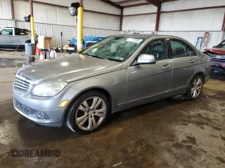 2009 Mercedes-Benz C 300 Sport with VIN WDDGF81X89F253638, listed as a Copart auction lot 64877335 with 100,360 mi miles and Salvage title. Bid and sale history available at DreamBid. Image 1.