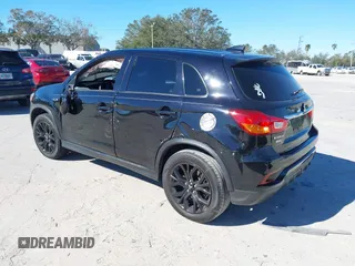2019 Mitsubishi Outlander Sport ES 2.0 with VIN JA4AP3AUXKU015002, listed as a IAAI auction lot 41299231 with 56,266 mi miles. Bid and sale history available at carsss.com. Image 3.