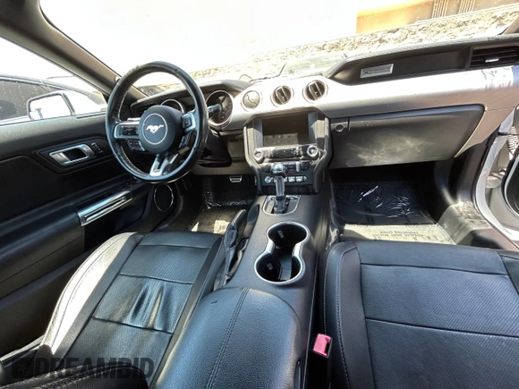 2018 Ford Mustang EcoBoost Premium with VIN 1FATP8UH0J5111777, listed as a Copart auction lot 64321305 with 101,577 mi miles and Clean title. Bid and sale history available at DreamBid. Image 9.