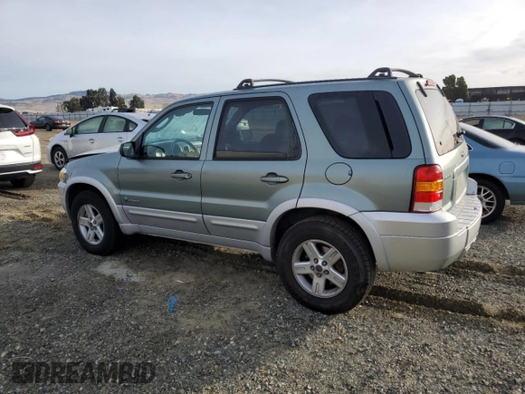 2005 Ford Escape Hybrid with VIN 1FMCU96HX5KC53207, listed as a Copart auction lot 79318904 with 147,008 mi miles and Salvage Title. Bid and sale history available at carsss.com. Image 2.