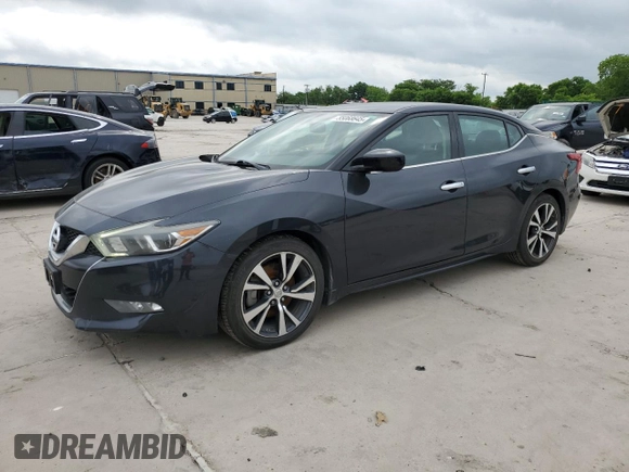 2017 Nissan Maxima SV with VIN 1N4AA6AP7HC385380, listed as a Copart auction lot 55068645 with 130,359 mi miles and Clean Title. Bid and sale history available at carsss.com. Image 1.