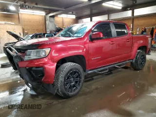 2021 Chevrolet Colorado 4WD Work Truck с VIN 1GCGTBEN9M1142692, выставлен на аукционе Copart как лот 51761695 с пробегом 75 374 миль миль и Списание • Salvage title. История ставок и продаж доступна на DreamBid. Изображение 1.