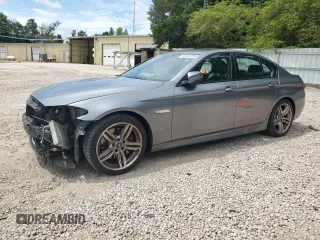2015 BMW 5 Series 535i with VIN WBA5B1C54FG125397, listed as a Copart auction lot 59710735 with 112,961 mi miles and Salvage title. Bid and sale history available at DreamBid. Image 1.