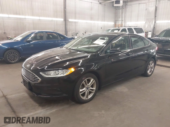2018 Ford Fusion SE with VIN 3FA6P0H7XJR257603, listed as a IAAI auction lot 39742896 with 126,949 mi miles. Bid and sale history available at carsss.com. Image 18.