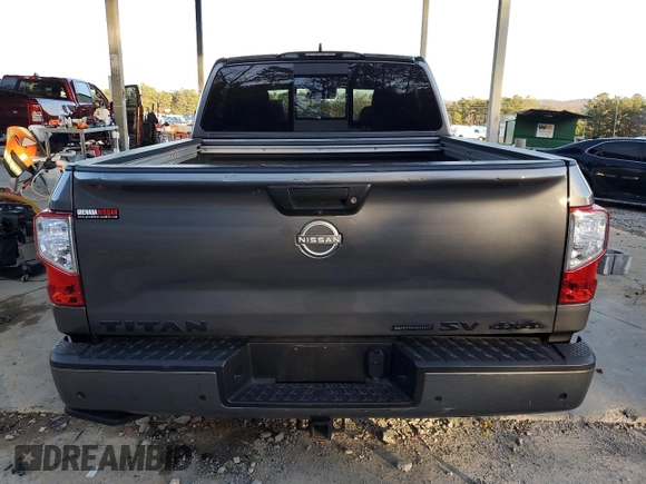 2023 Nissan Titan SV with VIN 1N6AA1ED8PN106127, listed as a Copart auction lot 82214774 with 39,089 mi miles and Salvage title. Bid and sale history available at DreamBid. Image 6.
