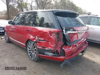 2016 Land Rover Range Rover Supercharged z VIN SALGS2EF4GA288202, wystawiony jako IAAI lot #41900650 z przebiegiem 99 504 mil mil oraz . Historia ofert i sprzedaży dostępna na DreamBid. Obrazek 3.
