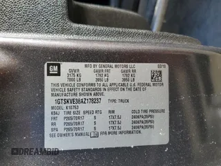 2010 GMC Sierra 1500 SLE z VIN 1GTSKVE38AZ178237, wystawiony jako Copart lot #45351635 z przebiegiem 148 907 mil mil oraz Szkoda całkowita • Salvage title. Historia ofert i sprzedaży dostępna na DreamBid. Obrazek 15.