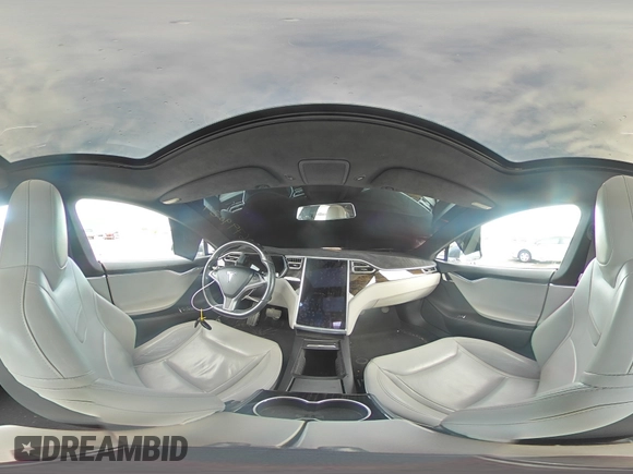 2016 Tesla Model S 70 with VIN 5YJSA1E10GF147377, listed as a Copart auction lot 86799084 with 93,805 mi miles and Salvage Title. Bid and sale history available at DreamBid. Image 14.