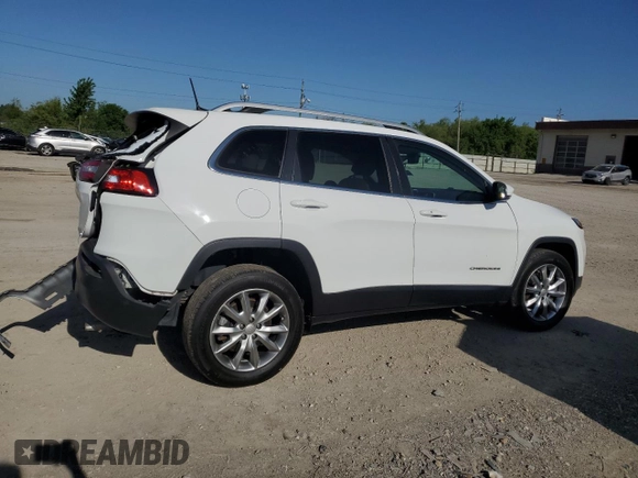 2018 Jeep Cherokee Limited with VIN 1C4PJMDX7JD607226, listed as a Copart auction lot 56944715 with 77,258 mi miles and Salvage title. Bid and sale history available at DreamBid. Image 3.