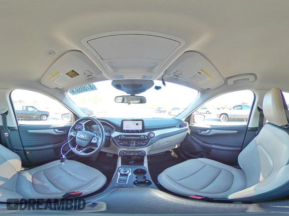 2021 Ford Escape SEL with VIN 1FMCU9H6XMUA60859, listed as a Copart auction lot 87805975 with 84,706 mi miles and Salvage Title. Bid and sale history available at carsss.com. Image 14.