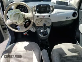 2017 FIAT 500 Pop z VIN 3C3CFFKR6HT700120, wystawiony jako Copart lot #52391825 z przebiegiem 54 197 mil mil oraz Szkoda całkowita • Salvage title. Historia ofert i sprzedaży dostępna na DreamBid. Obrazek 8.