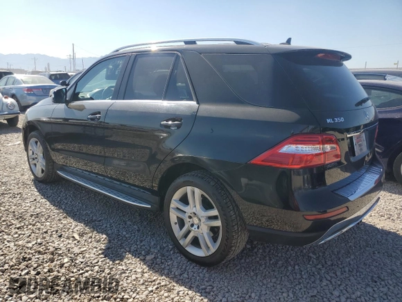 2015 Mercedes-Benz M 350 with VIN 4JGDA5HB9FA509536, listed as a Copart auction lot 64651965 with 134,922 mi miles and Salvage title. Bid and sale history available at DreamBid. Image 2.