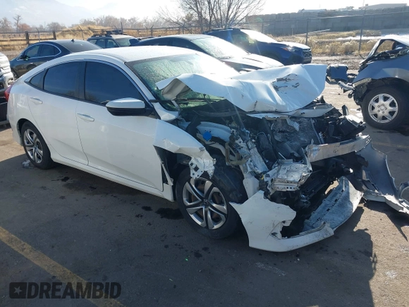 2016 Honda Civic Sedan LX with VIN 2HGFC2F58GH515190, listed as a IAAI auction lot 41017534 with 135,389 mi miles. Bid and sale history available at carsss.com. Image 1.