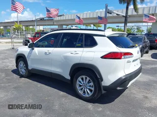 2024 Toyota Corolla Cross LE with VIN 7MUCAAAG1RV084549, listed as a IAAI auction lot 42582648 with 17,301 mi miles and . Bid and sale history available at DreamBid. Image 6.