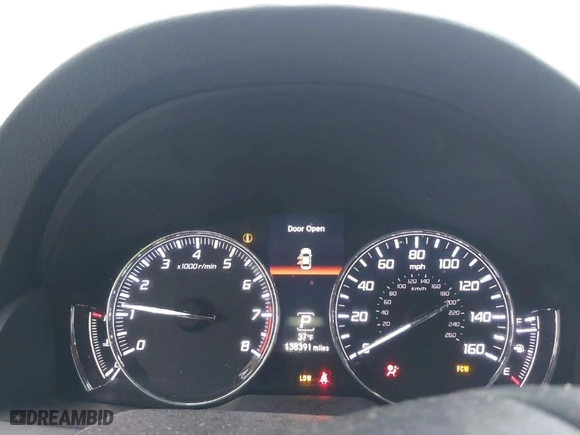 2014 Acura RLX Tech Pkg with VIN JH4KC1F54EC800071, listed as a IAAI auction lot 41311849 with 138,391 mi miles. Bid and sale history available at carsss.com. Image 7.