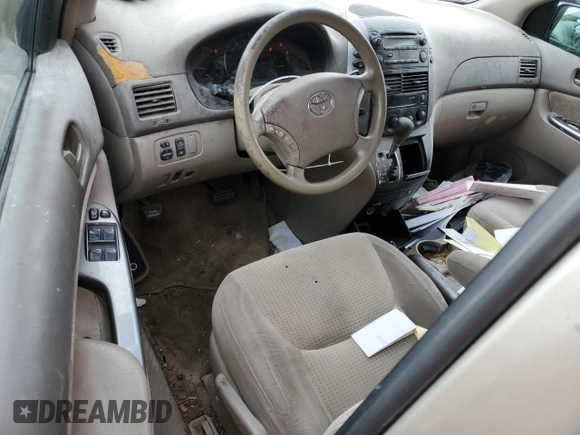 2007 Toyota Sienna CE with VIN 5TDZK23C77S026167, listed as a Copart auction lot 53022725 with 237,966 mi miles and Salvage Title. Bid and sale history available at DreamBid. Image 8.