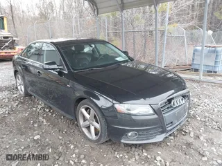 2012 Audi A4 2.0T Premium Plus with VIN WAUFFAFL9CN011096, listed as a IAAI auction lot 41698678 with 117,840 mi miles. Bid and sale history available at carsss.com. Image 1.