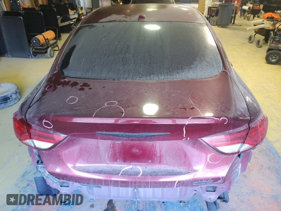 2015 Chrysler 200 Limited with VIN 1C3CCCAB2FN537247, listed as a Copart auction lot 41832895 with 115,632 mi miles and Salvage Title. Bid and sale history available at DreamBid. Image 6.