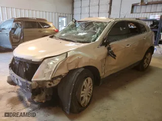 2011 Cadillac SRX Luxury Collection with VIN 3GYFNAEY5BS599452, listed as a Copart auction lot 47755095 with 165,642 mi miles and Salvage Title. Bid and sale history available at carsss.com. Image 1.