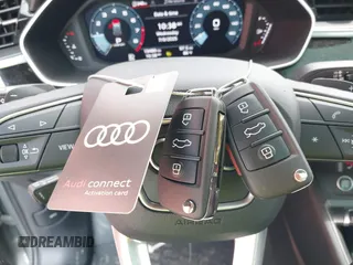 2023 Audi Q3 S line Premium with VIN WA1DECF34P1150360, listed as a IAAI auction lot 42694889 with 19,489 mi miles and . Bid and sale history available at DreamBid. Image 11.
