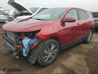 2023 Chevrolet Equinox LT with VIN 3GNAXUEG7PS152946, listed as a Copart auction lot 48559995 with 18,147 mi miles and Salvage Title. Bid and sale history available at carsss.com. Image 1.