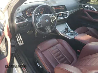 2021 BMW 4 Series 430i with VIN WBA53AP05MCG20694, listed as a Copart auction lot 85228344 with 25,979 mi miles and Salvage Title. Bid and sale history available at DreamBid. Image 8.